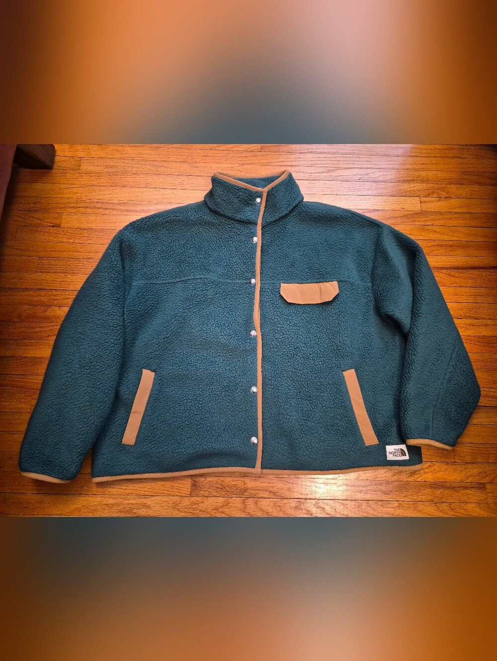 The North Face Cragmont Snap Front Fleece Size Xl